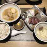 Sandaime Bunji Daibashti Tokyo Puraza Ten - 文治定食