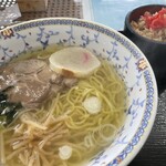 Restaurant Fuji Kanko - とりめし＆ラーメンセット850円