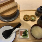 銀しゃり五穀 - 鯛めしランチ