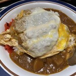 名代富士そば - カレーかつ丼