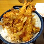 Ten-don Tenya Turumi Higashiguchi Ten - たれづけ海老づくし天丼