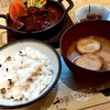 仙臺牛たん炭焼 利久 - 利久の牛タンハンバーグシチュー定食