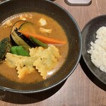 Soup Curry Lavi Rutorowa Ten - ラビオリto野菜カレー 1386円