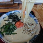 Udonya Kokoro - 明太クリームうどん (1,050円・税込)