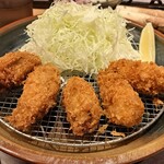 Tonkatsu Futaba Nihama Ten - 広島県産カキフライ膳