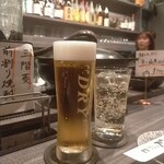 Kaiyaki to Kitakyushu Mon - 生ビールとハイボール