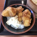 Marugame Seimen Sapporo Ten - タルタルかしわ天丼