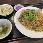 Seian Toshomen Kitamatsudo Ten - 醤油味焼き刀削麺