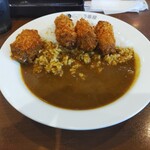 CoCo Ichiban Ya Kashima Kokudo 124 Go Ten - カキフライ カレー 990円、2辛 44円 ♪