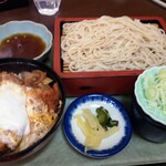 Soba Dokoro Shinano - かつ丼ｾｯﾄ ￥930