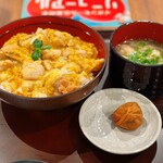 Tori Sanwa Ionmo-Ru Hiroshima Fuchu Ten - 名古屋コーチン親子丼鶏そばセット