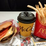 McDonald's Hakushima Ten - 倍ダブチ+トマトトッピング