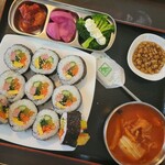 Korean Seoul - ◆「キンパ定食」 韓国の家庭料理