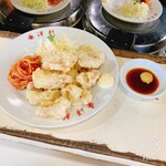 Taiyo Ken - 名物のとり天は単品OK からし醤油お勧め