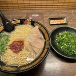 Ichiran Koga Sa Ten Kudari - ラーメン1.5玉　追加ネギ