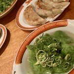 Tiger Gyoza Kawaramachi Ten - 右 バナナ餃子3個【650円】 下 青菜水餃子6個【750円】