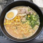 Oukoku Restaurant Hana no Kitchen - たっぷり野菜の味噌ラーメンヾ(＾。^*)