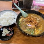 友泉 - カレーうどん、ごはん♪