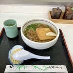 Michi no Eki Ougo Soba Dokoro Awatake - たぬき(=関東風？の呼び名では「たぬきそば」)が到着！