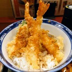 Dondon Tei Kintetsu Abeno Harukasu Ten - 令和6年1月
                      営業時間(10:00〜22:00)
                      天丼(赤出汁、漬けもの付) 税込770円