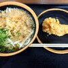 Takamori - うどん（温・中）税込370円＋鶏天130円