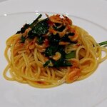 Ristorante La Soglia - 桜海老と春菊のスパゲッティ（2023.12）