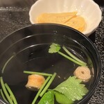 川魚料理 うおたつ - お吸い物