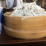 Teuchi Soba Shogetsu An - もりそばのアップ(横から)