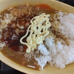 Yude Taro Kashiwa Natogaya Ten - 朝そば"カレー"480円のカレー(2023.12.31)