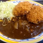 232853038 - メンチカツカレー　ルー大盛