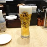 ちよだ鮨 - 生ビール