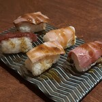 Niku Zushi × Sashimi All you can eat Kakurega Private rooms Itamae Ikebukuro Ten - 