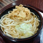 玄林館 別府湾サービスエリア 下り線 - ごぼうかき揚げうどん　大盛り