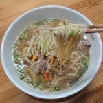 Men Kinsei 3L's - 麺のリフトアップ