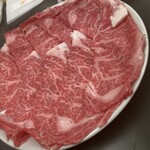 Shabu Shabu Japanese cuisine Kisoji Omiya Ten - 和牛霜降り牛肉・3人前(5,390円)