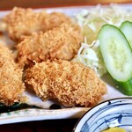 香流庵 - かきフライ定食