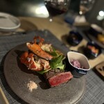 Steak & Seafood Shisuku Grill - これがメインディッシュです。