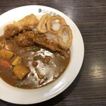 Curry House CoCo Ichibanya Tobu Nerima Eki Mae Ten - イカやさいFチキンカレー250g（３辛）税込1,150円