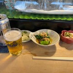 Teishokuya Sushi Kou - つい昼からビールをいただく