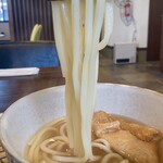 Shokudo Cafe Po~an - 中太サイズのうどん