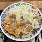 Yoshinoya Aoba Nariai Ten - 塩だれ唐揚げ丼