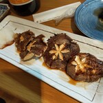 ろばた焼 旭 - 椎茸焼き