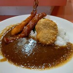 Curry Shop Bara Nisseki Mae Ten - バラカレー中辛並size♪