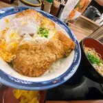 丼丼亭 - 並カツ丼 ミニ麺付