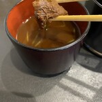 竹の山ダイニング 手石 - お味噌汁