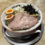 新潟老麺 あばり - 燕三条薫玉のせ　¥990