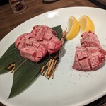 YAKINIKU HANA - 厚切り塩タン（オススメメニュー）