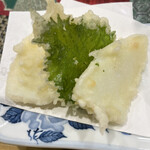 Sushi to Tempura Toro Ichi - いか天７４８円。特筆すべき点はありませんが、とても美味しくいただきました（╹◡╹）