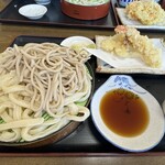 Matsu no Ki - 天もりうどん（上）（合い盛り）　1,250円