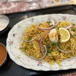 Briyani Restaurant MEERA - ラムビリヤニ（パクチー抜き）
                      1100円